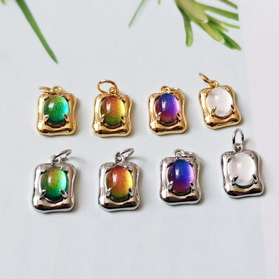 Dainty Gemstone Charms Dainty Gemstone Charms