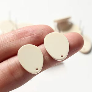 10 stücke Alien Harz Acryl Ohrringe Ohrstecker Acryl Charme Diy Schmuck Zubehör Bastelbedarf