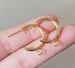 10PCS High Quality Real Gold Plated Brass Earring Posts, Earring Stud, Hoop Earrings, Huggie Earring, Earrings Accessories, Nickel-free 