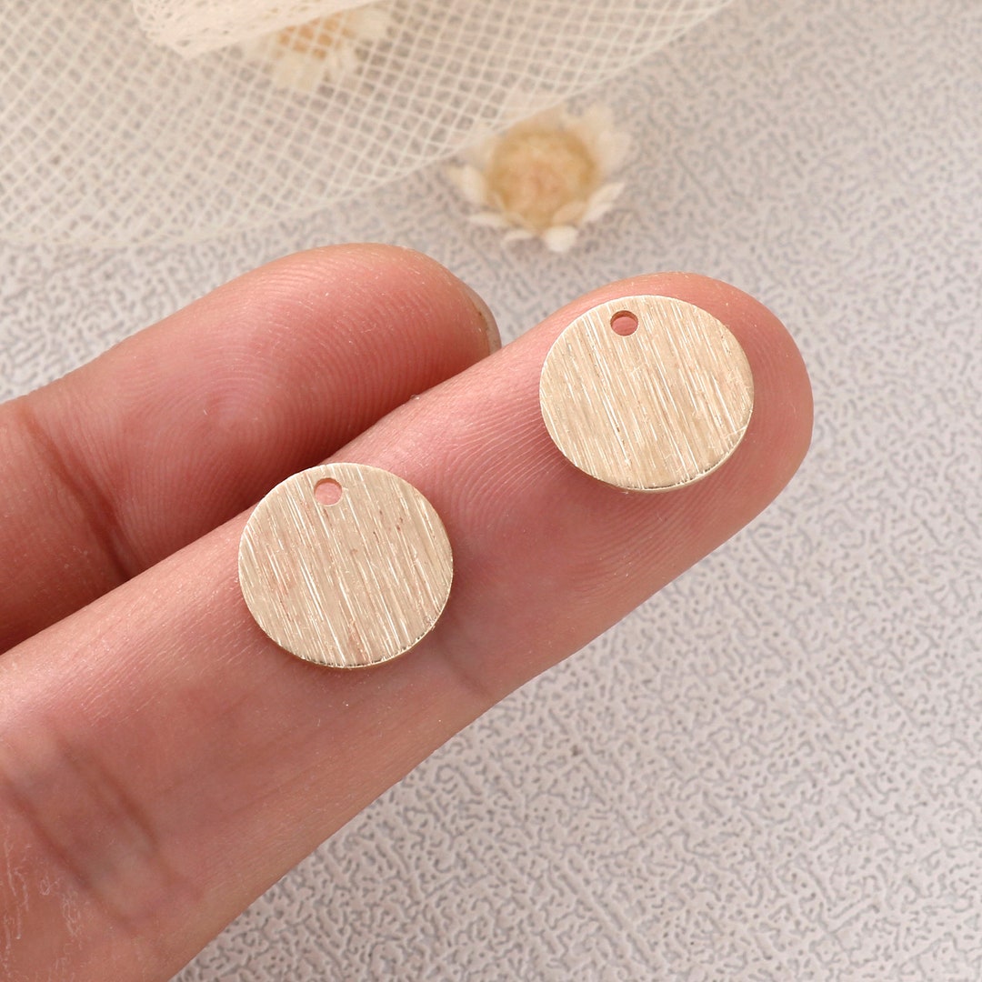 10pcs Raw Brass Teardrop Brass Charms ,jewelry Supplies , Earring