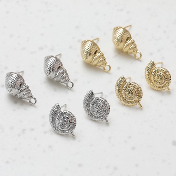 Lana Spiral Shell Charm in Gold Lana Spiral Shell Charm in Gold