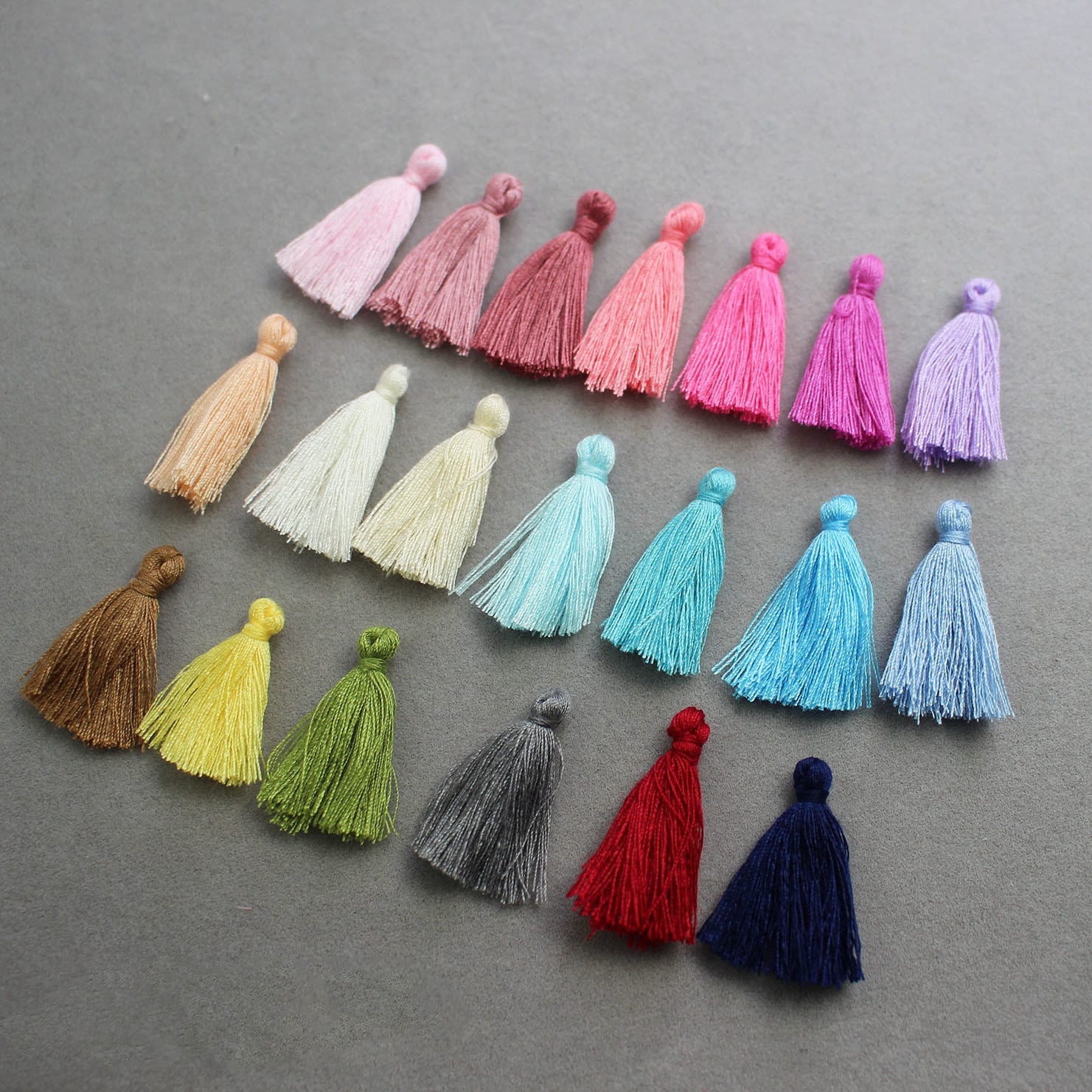 Bulk 50pcs 3CM Cotton Thread Tassels Mini Tassels Wholesale Etsy