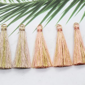 10pcs silk tassels,tiny silk tassels,4.5cm silky thread tassels,mini tassels,tassels charm for jewelry making,Wholesale tassels