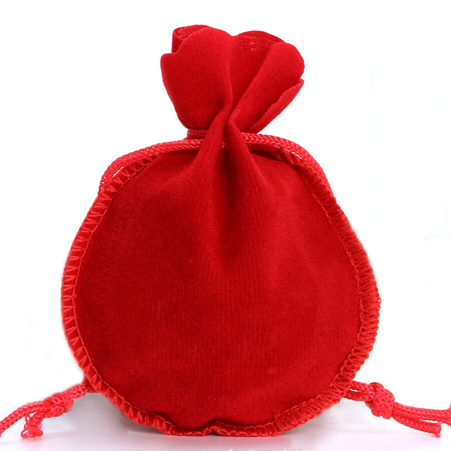 10pcs Flannel Bags Sheer Fabric Favor Bags For Wedding Etsy