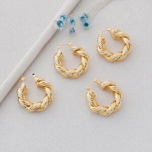 Kit Création Boucles D'oreilles - 150 Pièces Avec Perles, Tiges Inox Et écrous Dorés