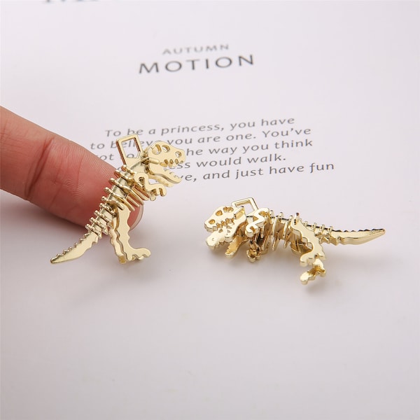 10pcs Alloy Dinosaur Charm, Dinosaur Pendant, Animal Charm,Jewelry making, diy Material