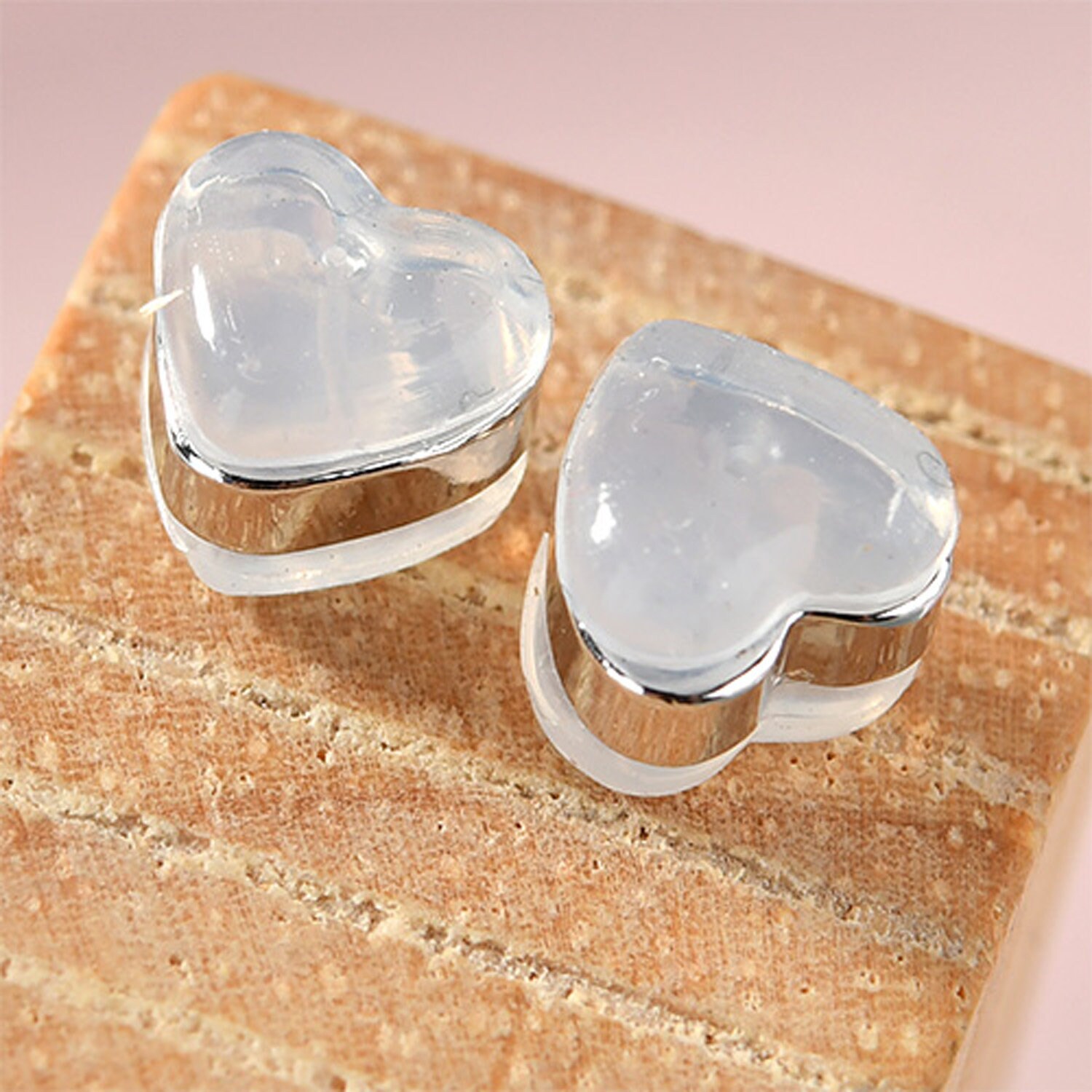 10PCS 18K Gold Plated Clutch Earring Backs,backings,silicone Ear Nuts ...