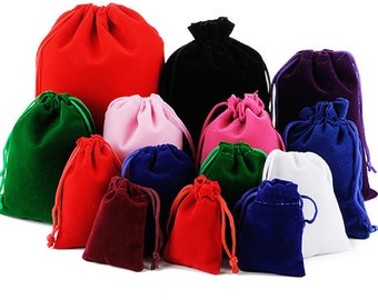 Wholesale 50PCS a pack You Pick , Velvet Bags, Mojo Bag, Gris Gris Bsg, Crystal Bag, Pendulum Bag, Crystal Pouch