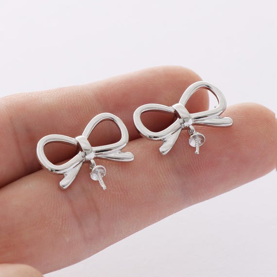 Boucles d'oreilles Nœud Plaqué - Boutique Femme En Ligne
