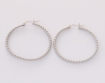 40 MM 2 stuks geplatineerde wijnglas bedelringen, cirkel oorring, wijn bedelringen oorbel, wijnglas bedelringen, bedelringen