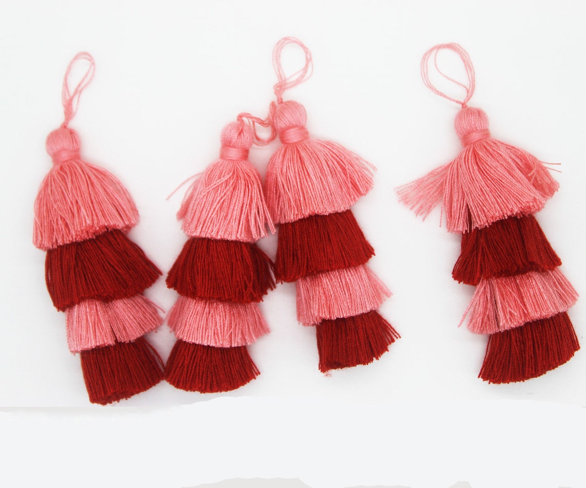 Quality Large Cotton Tassels Triple Cotton Tassels Cotton Etsy