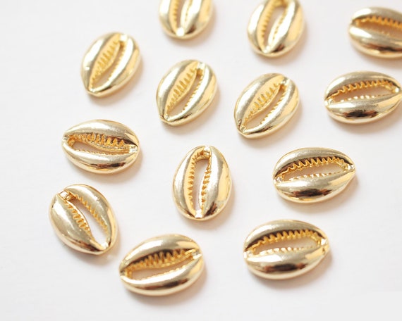 Collected Shells and Brass Pendant 12 Collected Shells and Brass Pendant 12