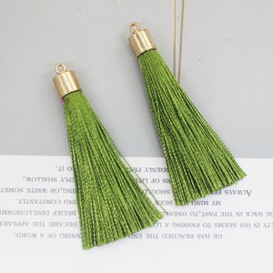 10pcs silk tassels,tiny silk tassels,4.5cm silky thread tassels,mini tassels,tassels charm for jewelry making,Wholesale tassels