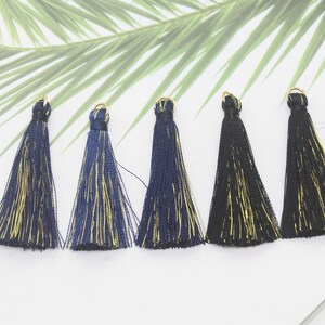 10pcs silk tassels,tiny silk tassels,4.5cm silky thread tassels,mini tassels,tassels charm for jewelry making,Wholesale tassels