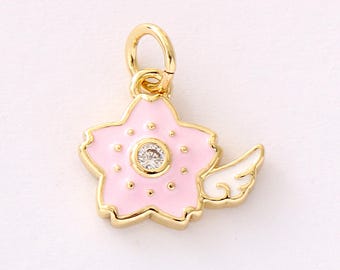 即購入可❣️②1番花 河津桜✨キラキラcharm 即購入可❣️②1番花 河津桜✨キラキラcharm