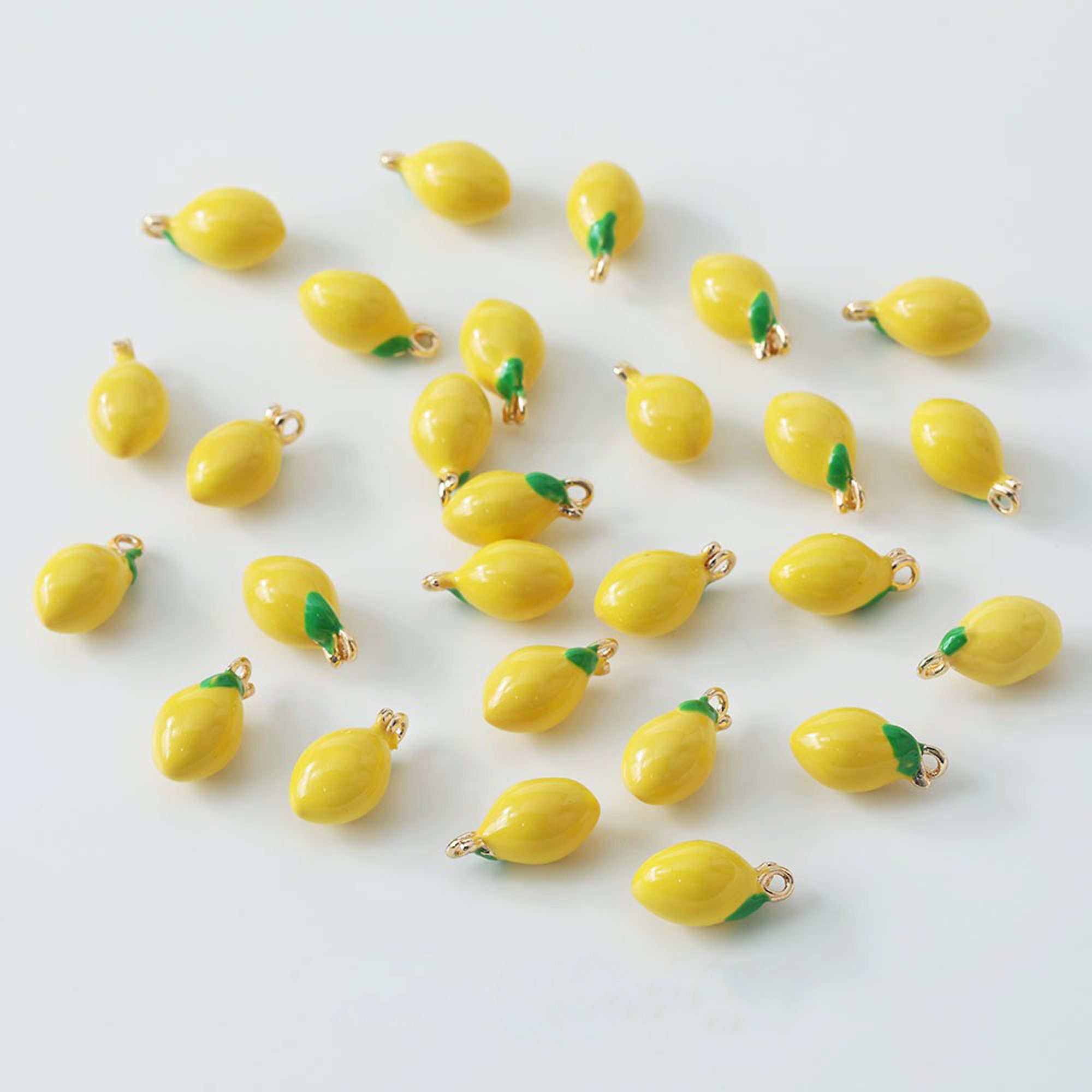 Mix Design Fragola Di Frutta In Resina Flatback Ciondoli Per Gioielli Realizzati A Mano Fai Da Te Custodia Per Telefono Orecchini Portachiavi - Foto 5