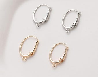 6 stuks echt vergulde wijnglas bedelringen, cirkeloorring, wijnbedelringen oorbel, wijnglas bedelringen, kralenringen