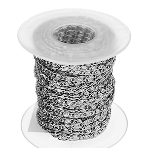 10 yards/volume.Solid Stainless Steel Chain-2MM/3MM Chain-Stainless Steel Chains-loose chain-Hypoallergenic-chain wholesale