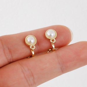 10pcs Screwback Clip on Earring,No Piercing Earcuff Dangle Converter Component Finding DIY,Ear Studs Turned Into Ear Clips,Alloy Clip