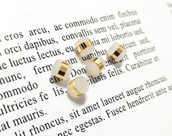 10PCS 18K Gold Plated Clutch Earring Backs,Backings,Silicone Ear Nuts,Ear Nuts,Earring Stopper Nuts,Safety Backs,Rubber Earring Back