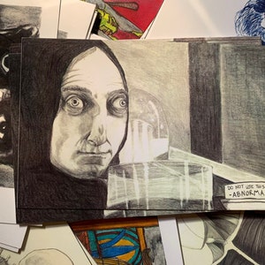 Young Frankenstein Abi Normal Prints Igor Martin Feldman Mel Brooks Cult Classic Giclee Artwork Hunchback Hero