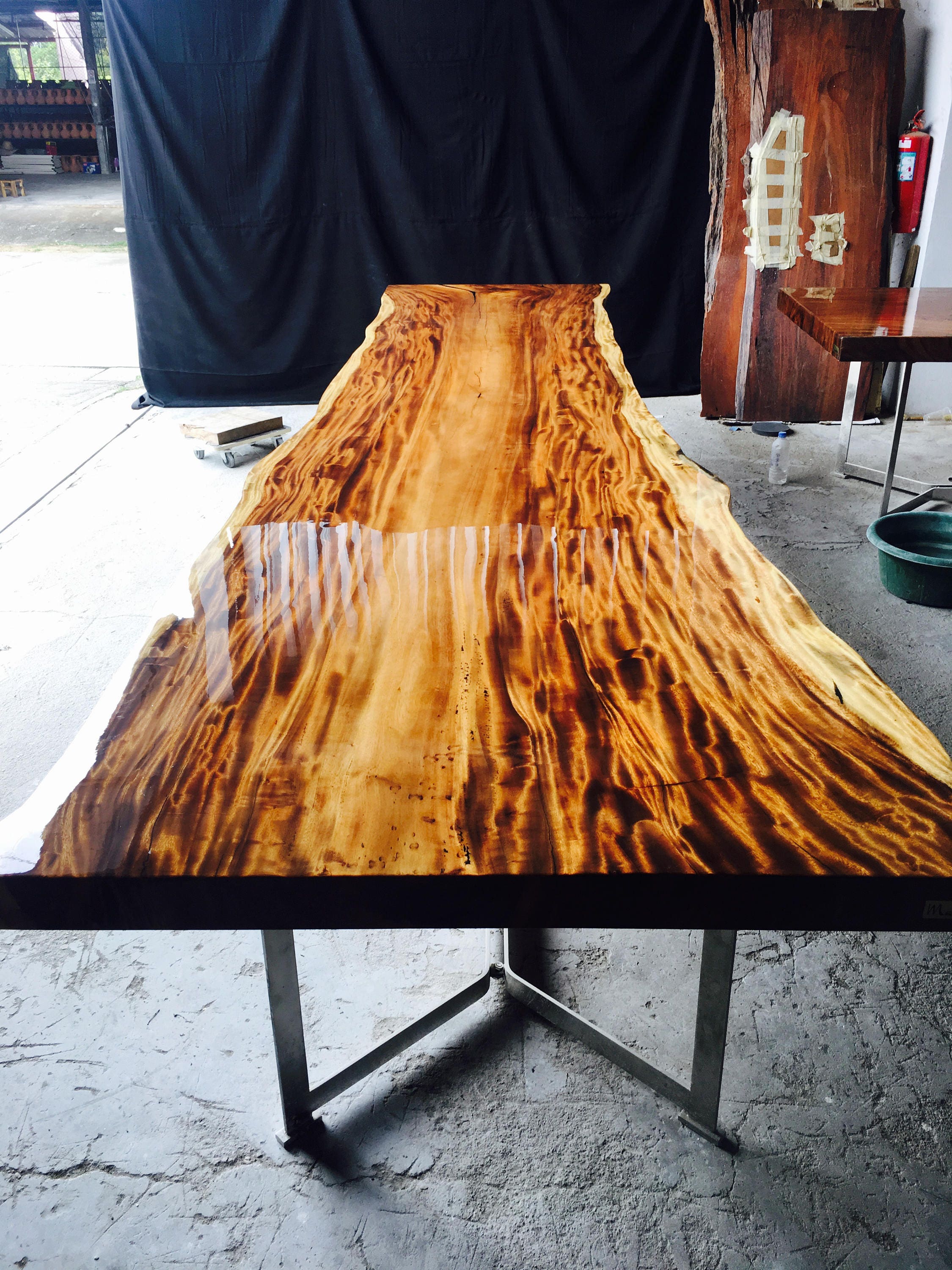 Acacia wood dining set discount