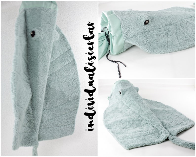 Sugar cone Stingray including blank, name embroidery and pillow filling possible image 8