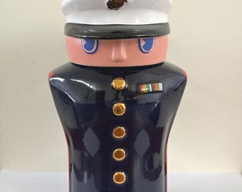 Schultz & Dooley Webco Utica Club Marine Lieutenant Brewer First Edition Stein