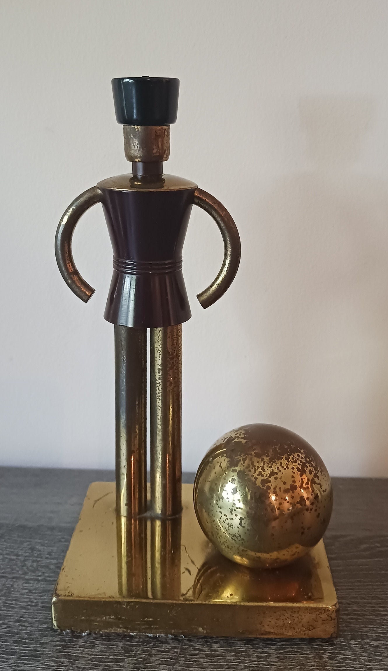 Vintage Walter Von Nessen Chase Art Deco Soldier Bookend Etsy