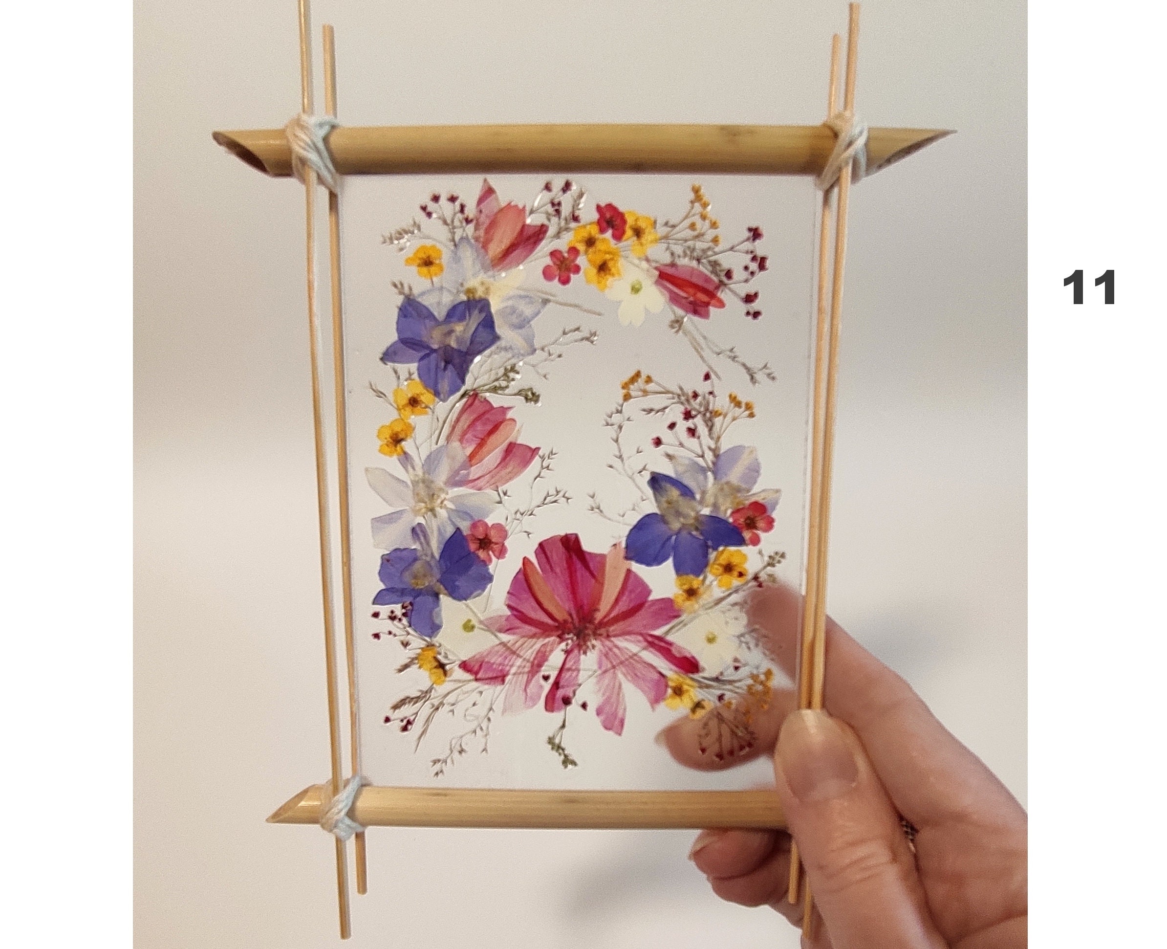 Pressed Flower Frames – From Flour