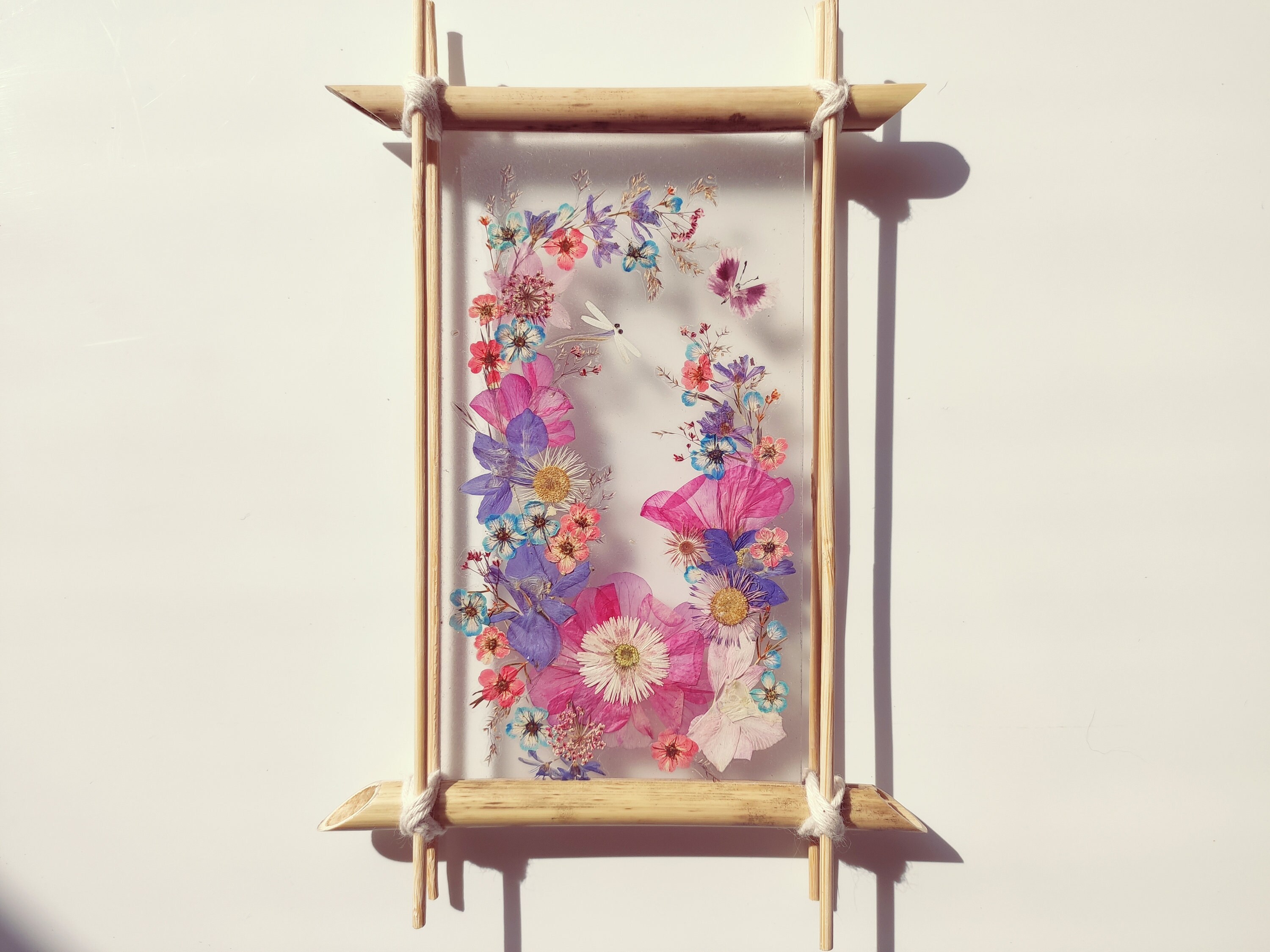 etsy pressed flower frame