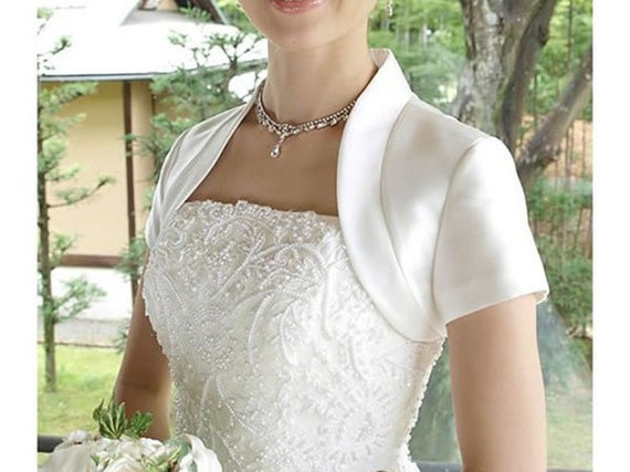 bridal bolero jacket