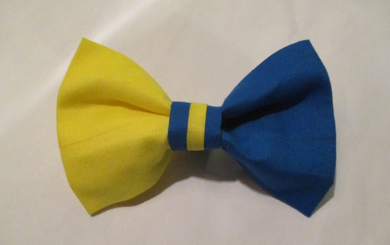 Nigels Drexel University Blue and Yellow Bow Tie Custom Request They Loved, So Decided to Make for Others image 1