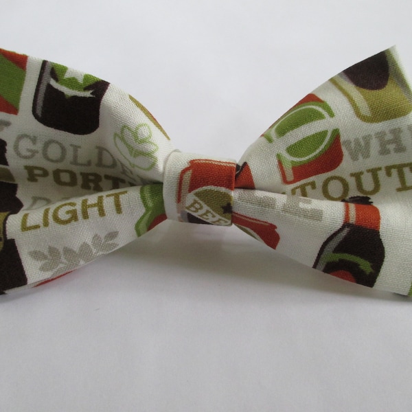 Nigel's Limited *  Craft Beer Bow Tie!  Great for those Festivals and Fall Oktoberfest events!  Cheers! Prost!