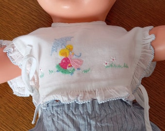 Bavoir vintage bébé très bon état