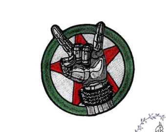 Patch cyberpunk samouraï, patchs Demon Devil, patch de jeu