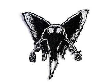 Mothman patch embroidery iron-on patch