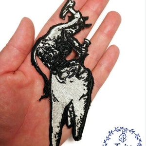 Patch brodé de dents