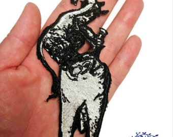 Tooth Embroidered Patch