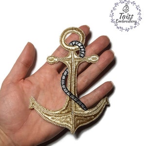 Anchor patch Marine patch Navy patch Large patch