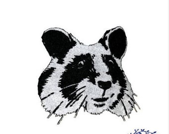 Possum, Opossum, Raccoon Goth patches, embroidered Iron on patch