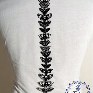 Patch Spine Back Moth • patch gótico