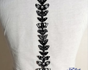 Spine Back Moth Patch • goth patch