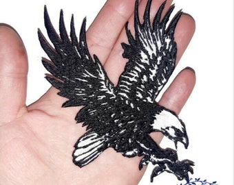 Adler, Vogel-Patch, großer Aufnäher zum Aufbügeln