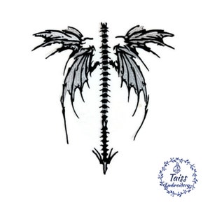Alas de columna gótica, parche de chaleco, parche trasero grande, parche punk, parche, parches de motocicleta Wings, parche bordado de hierro