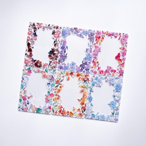 Natur, Floral, Garten inspirierte dekorierte Toploader, vorgefertigte Toploader, kpop deco - Wicke & Schmetterling, Tulpen, Lilie, Morning Glory