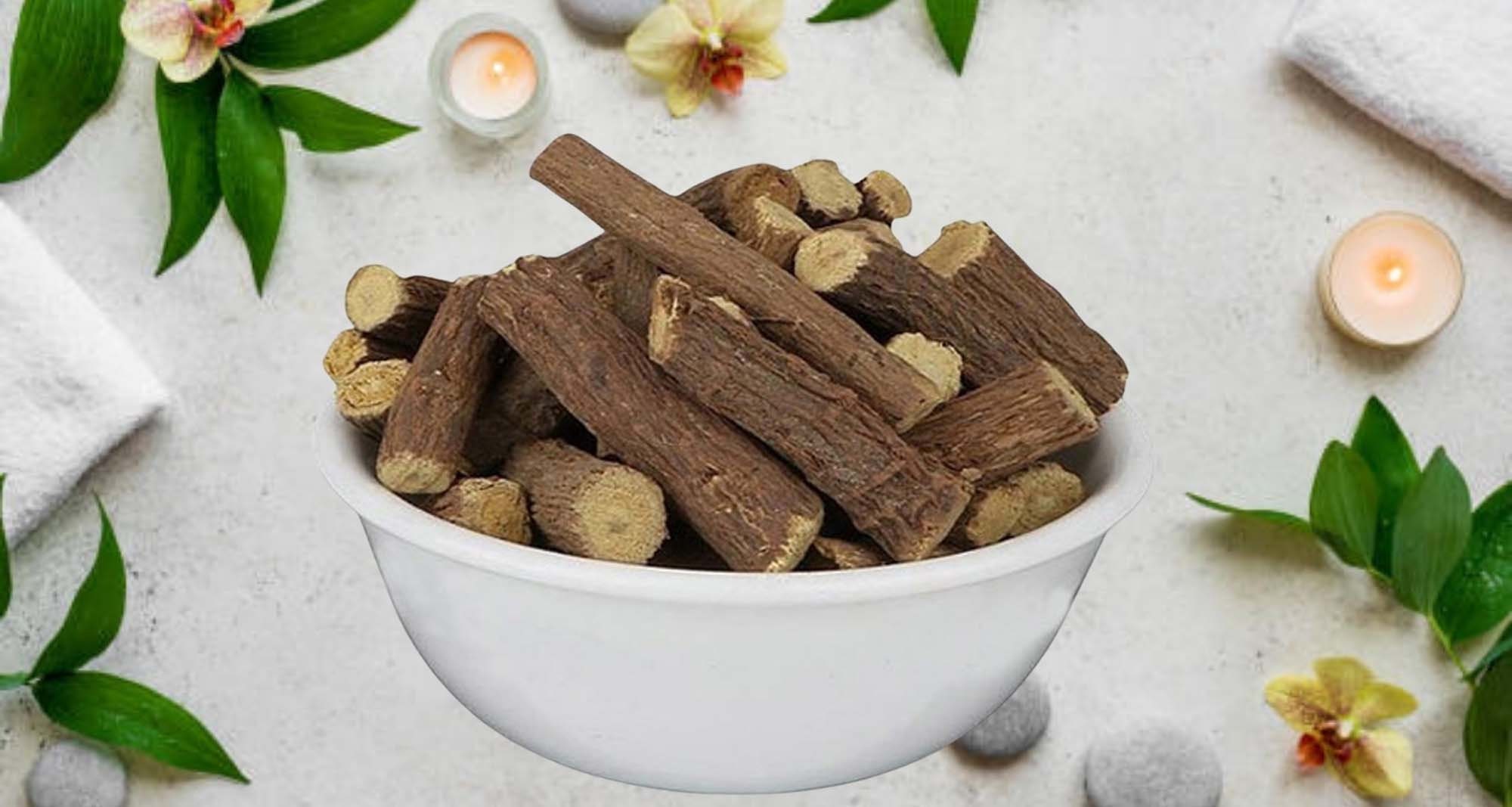 Mulethi Roots-glycyrrhiza Glabra-raw Herbs-yashtimadhu-jethimadh-jadi  Booti-licorice Root-single Herbs - Etsy Sweden