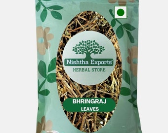 Bhringraj Leaves- Eclipta Alba-Raw Herb-Dried-Single Herb-Jadi Booti