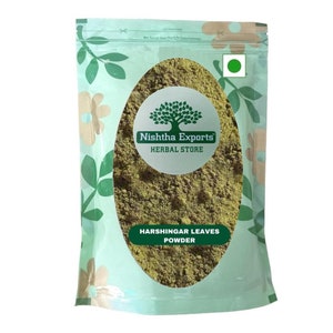 Harshringar Leaves Powder-Tristis-Raw Herbs-Parijat Leaves-Jadi Booti-Paarijaat Leaves Powder