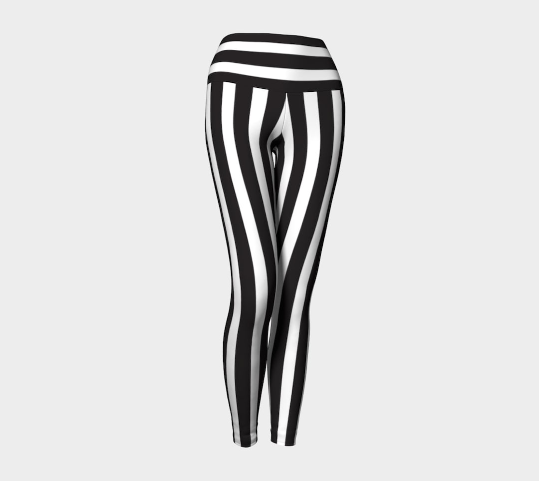 Off-White Black Team 23 Stripe Detail Leggings main image 1